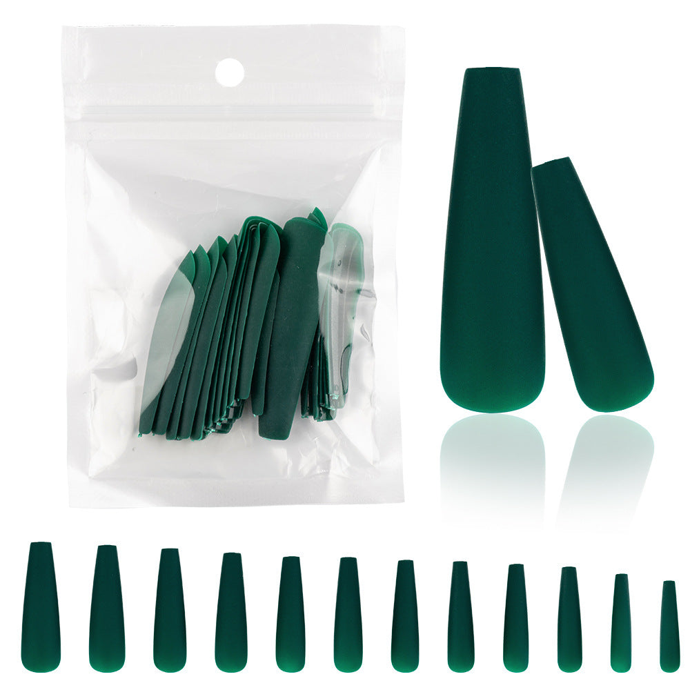 Wholesale Matte Extended Plastic Nail Stickers